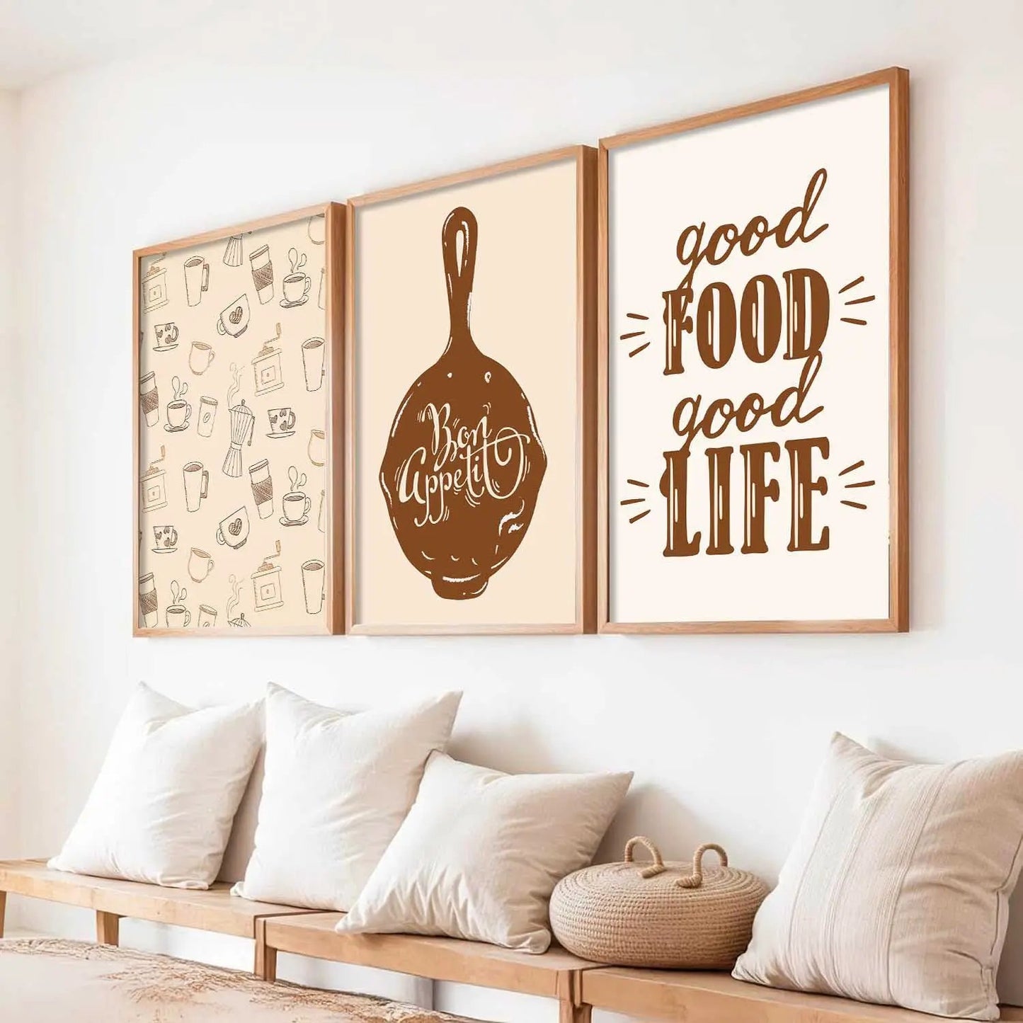 Cafe   Wall  Art  Paintings for Living Room - Wall Poster With frames