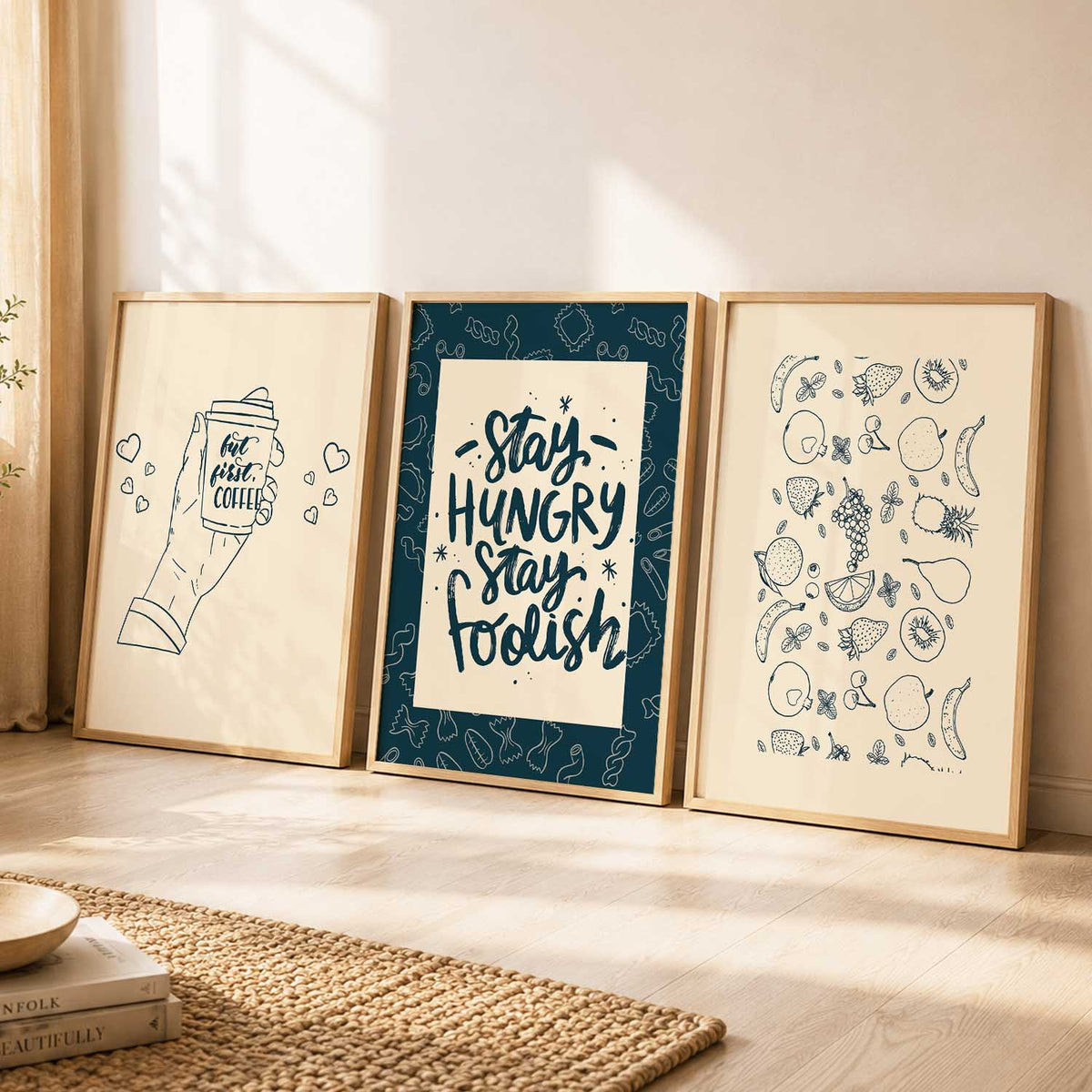 kitchen   Wall  Art  Paintings for Living Room - Wall Poster With frames
