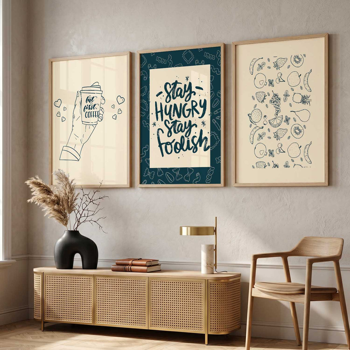 kitchen   Wall  Art  Paintings for Living Room - Wall Poster With frames