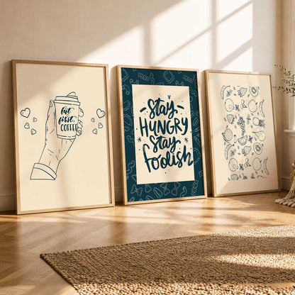 kitchen   Wall  Art  Paintings for Living Room - Wall Poster With frames