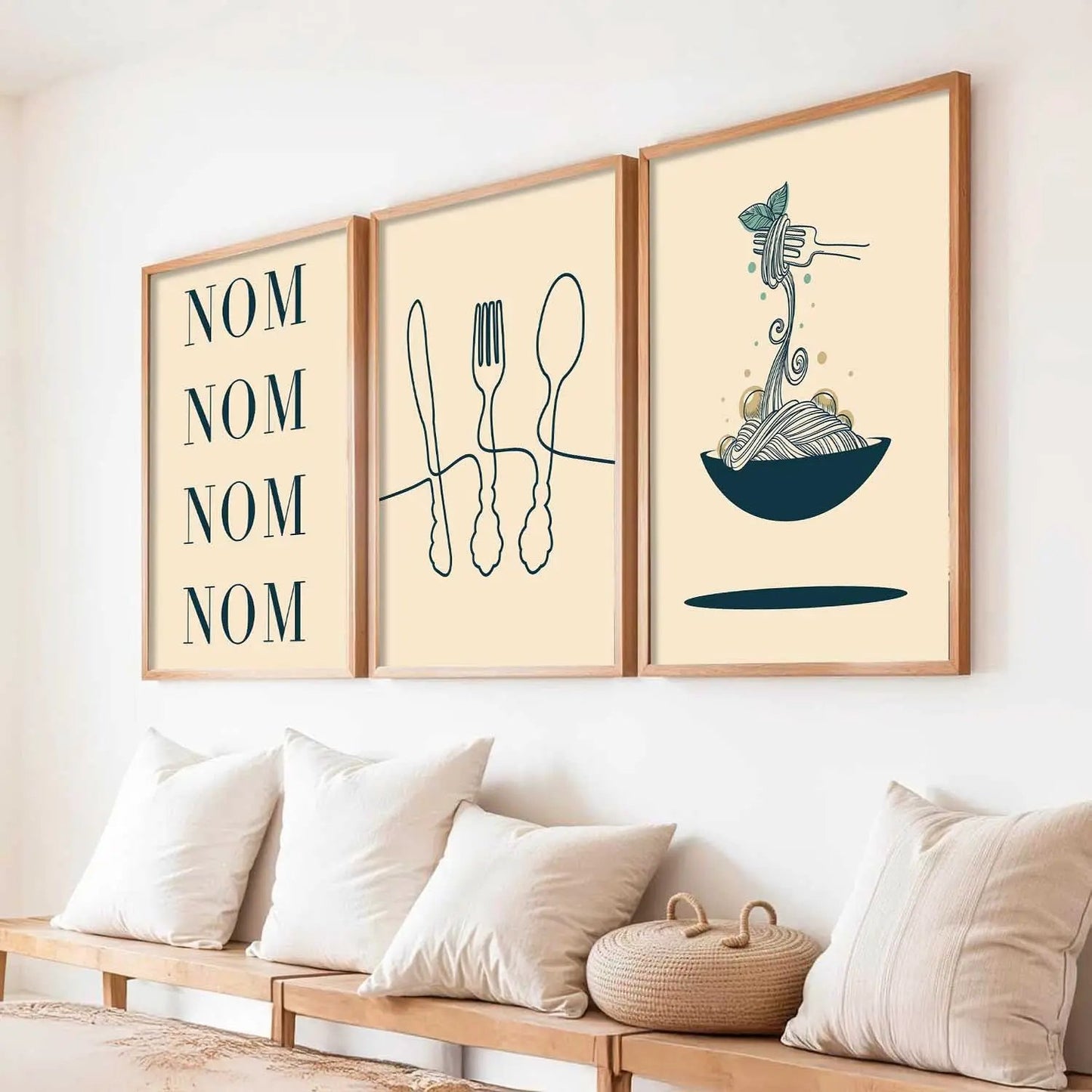 Boho  Wall Art Paintings for Living Room - Wall Poster With frames