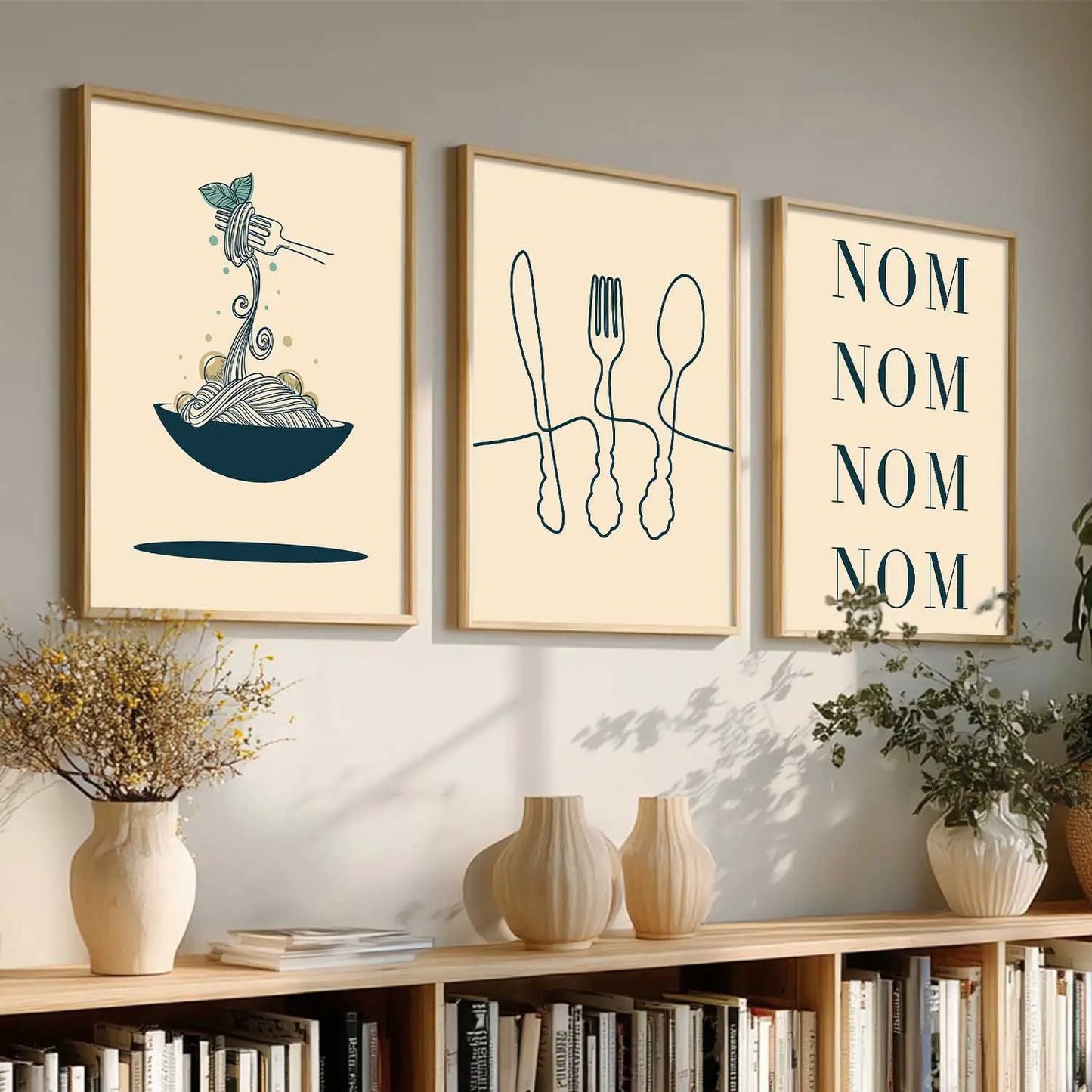Boho  Wall Art Paintings for Living Room - Wall Poster With frames