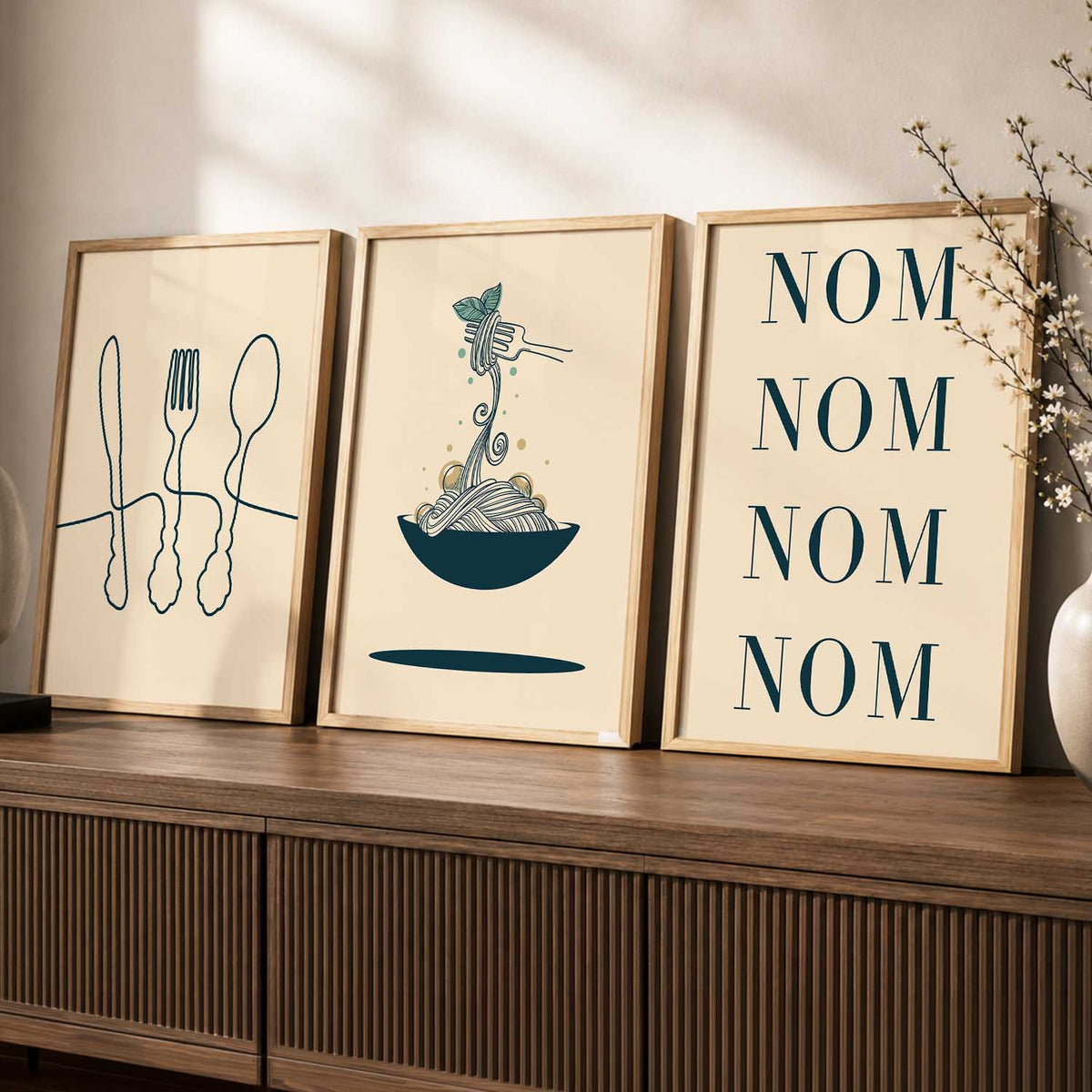 Boho  Wall Art Paintings for Living Room - Wall Poster With frames