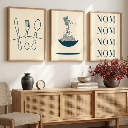 Boho  Wall Art Paintings for Living Room - Wall Poster With frames
