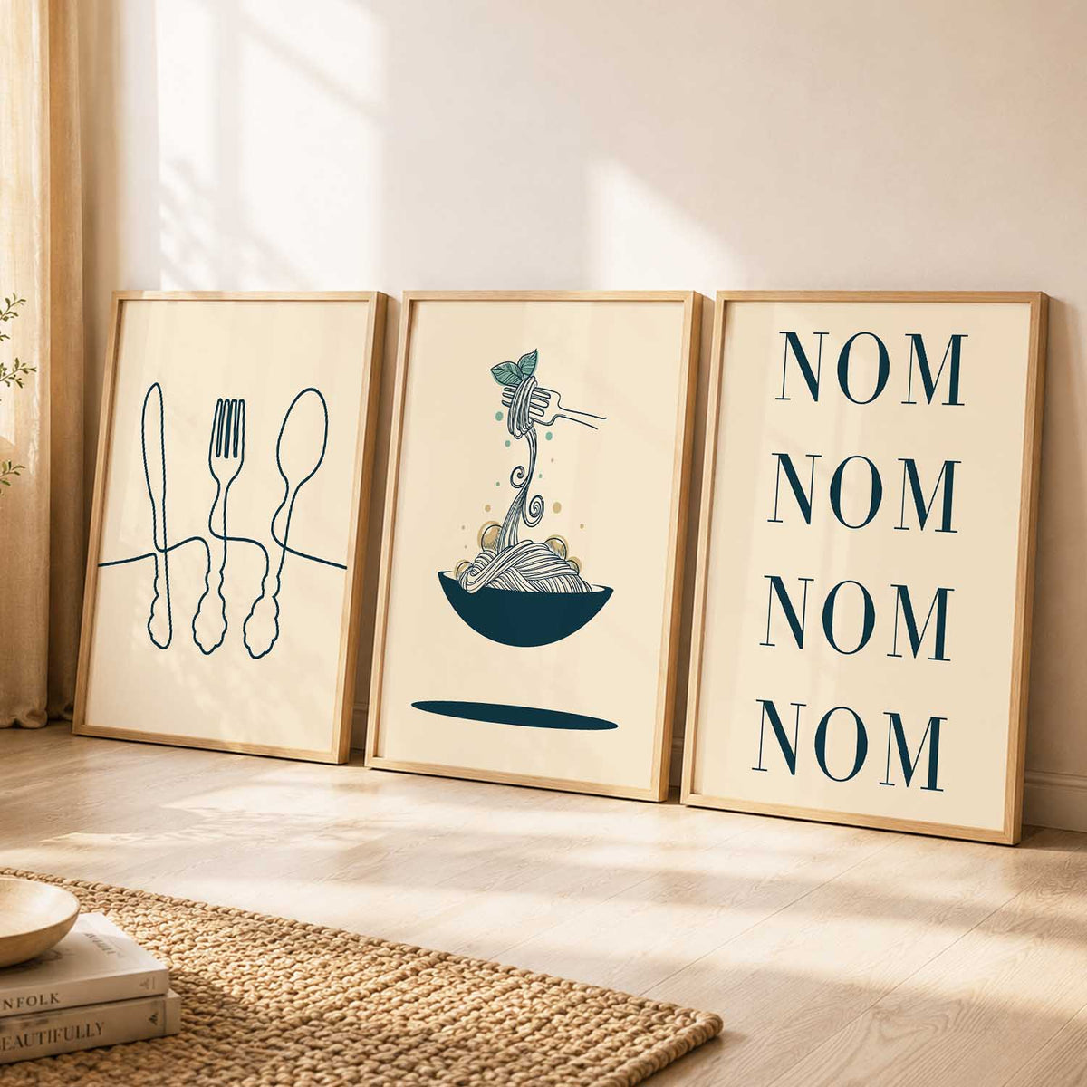 Boho  Wall Art Paintings for Living Room - Wall Poster With frames
