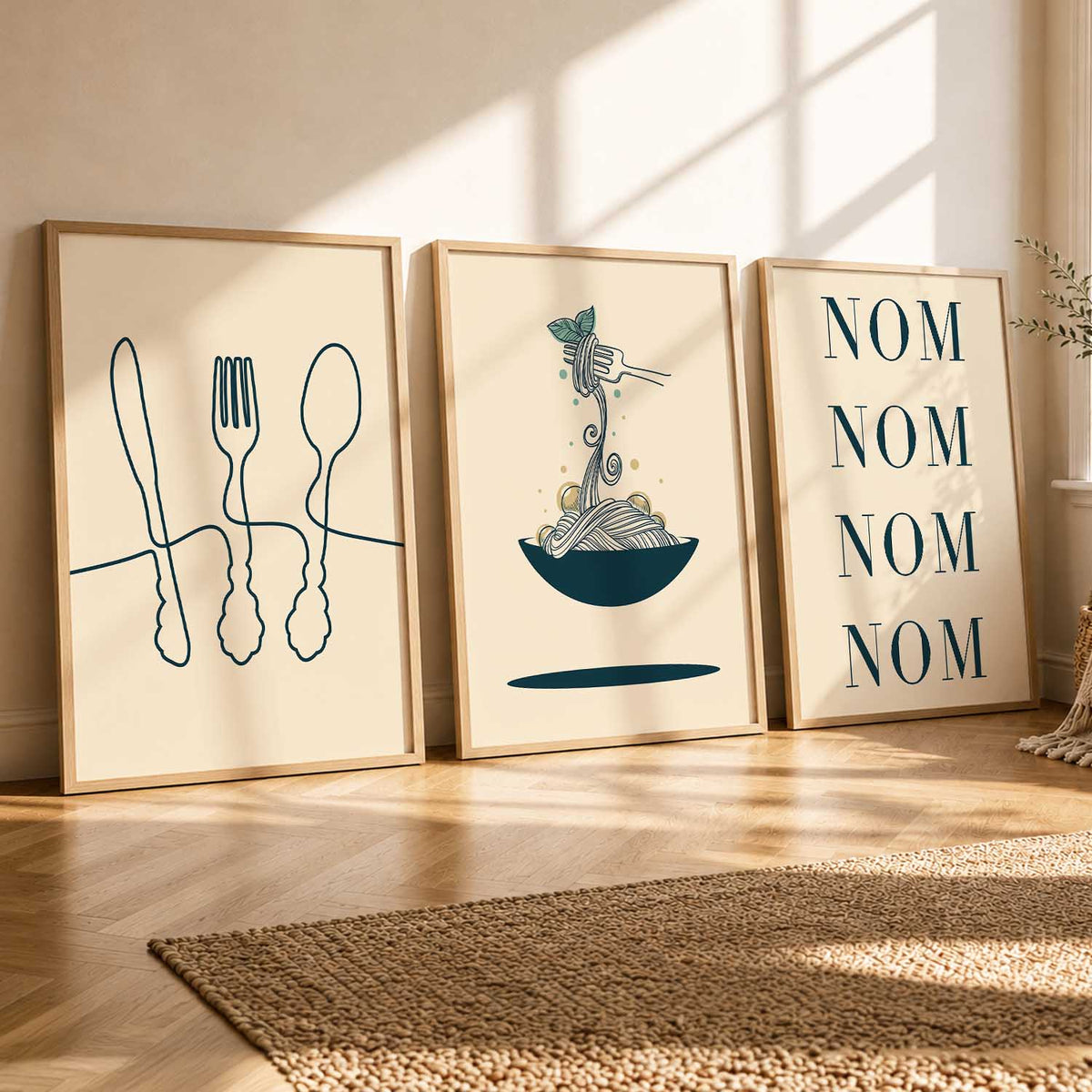 Boho  Wall Art Paintings for Living Room - Wall Poster With frames