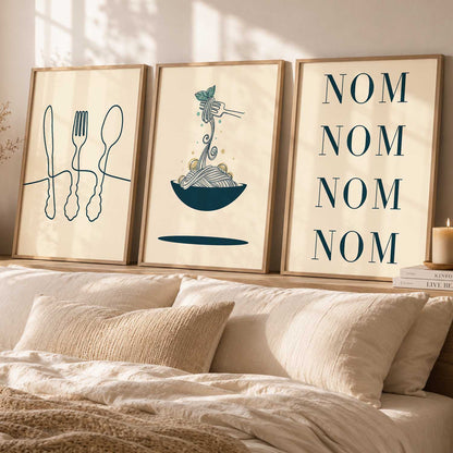 Boho  Wall Art Paintings for Living Room - Wall Poster With frames
