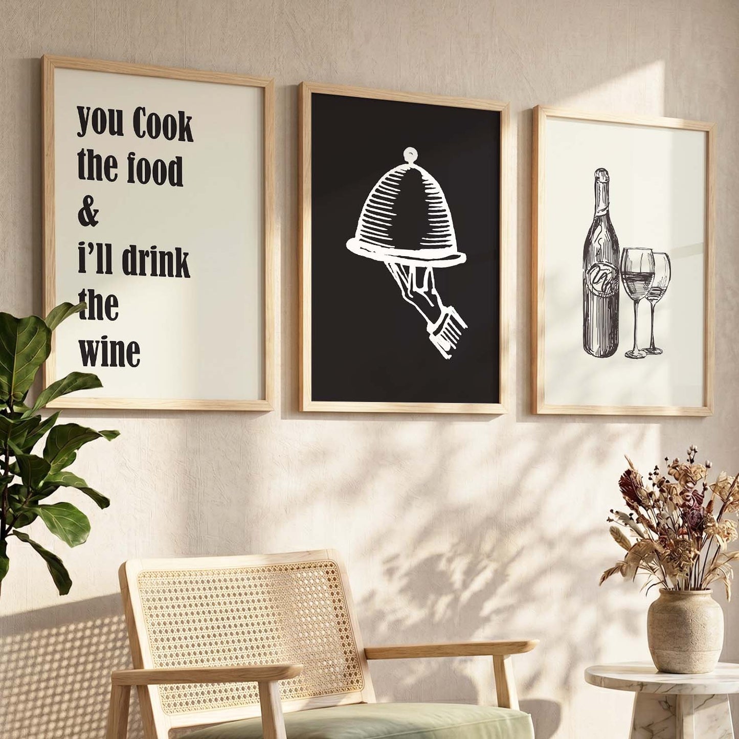 Cafe   Wall  Art  Paintings for Living Room - Wall Poster With frames