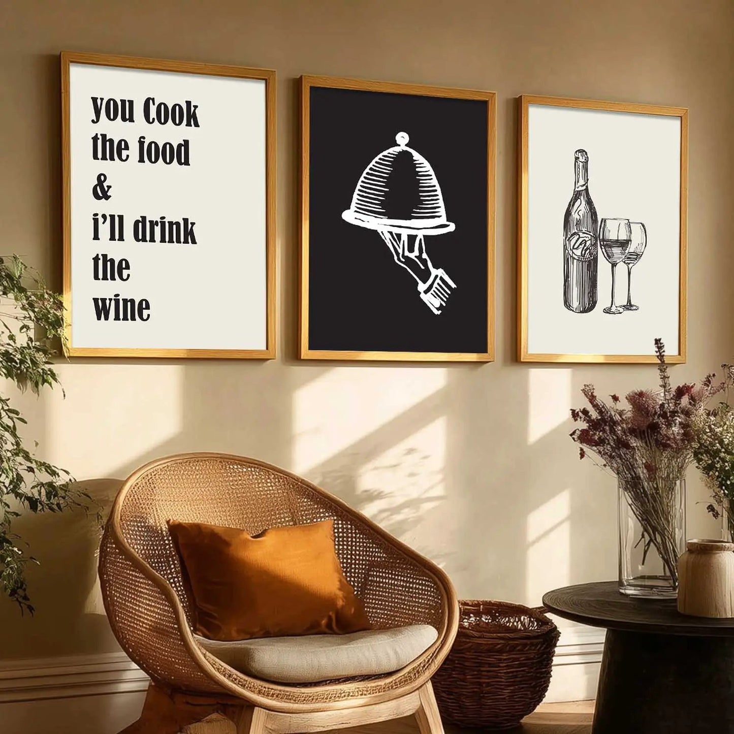 Cafe   Wall  Art  Paintings for Living Room - Wall Poster With frames