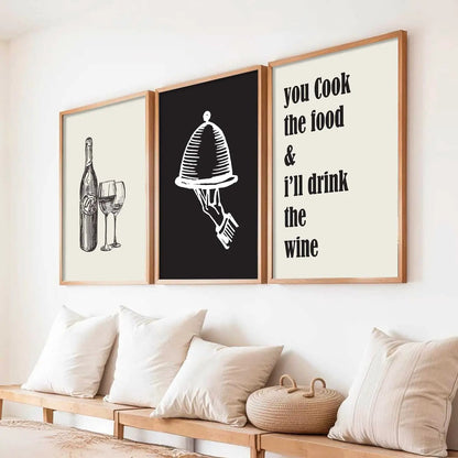 Cafe   Wall  Art  Paintings for Living Room - Wall Poster With frames