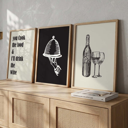 Cafe   Wall  Art  Paintings for Living Room - Wall Poster With frames
