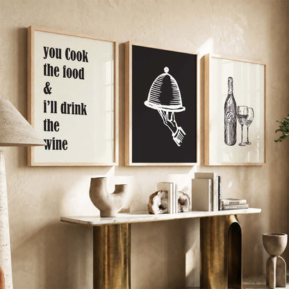 Cafe   Wall  Art  Paintings for Living Room - Wall Poster With frames