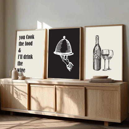 Cafe   Wall  Art  Paintings for Living Room - Wall Poster With frames