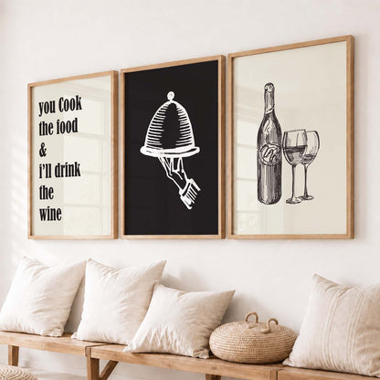 Cafe   Wall  Art  Paintings for Living Room - Wall Poster With frames