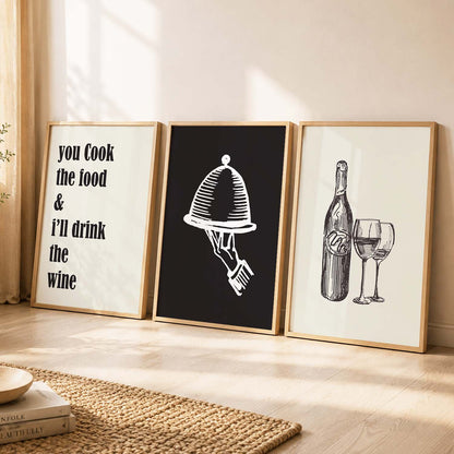 Cafe   Wall  Art  Paintings for Living Room - Wall Poster With frames