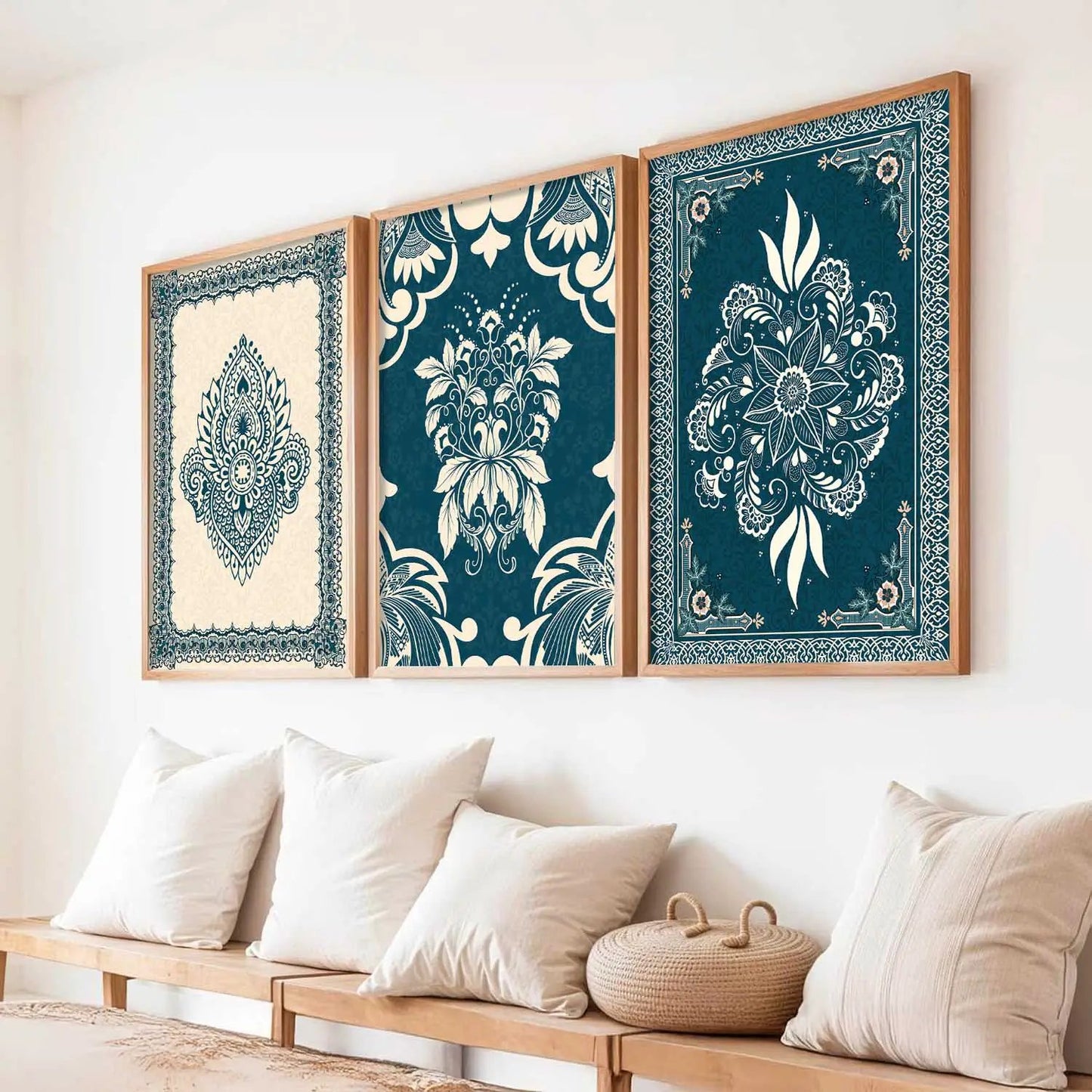 Traditional  Wall  Art  Paintings for Living Room - Wall Poster With frames
