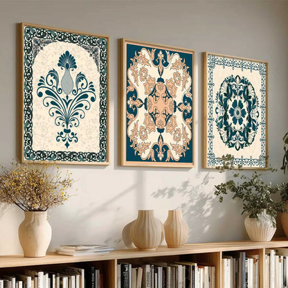 Traditional  Wall  Art Paintings for Living Room - Wall Poster With frames