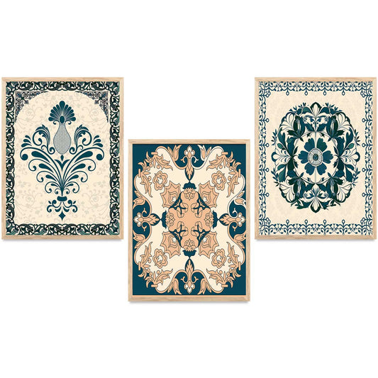 Traditional  Wall  Art Paintings for Living Room - Wall Poster With frames