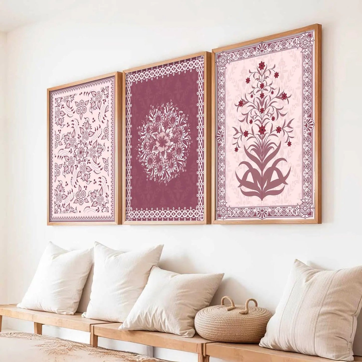 Traditional Wall  Art Paintings for Living Room - Wall Poster With frames