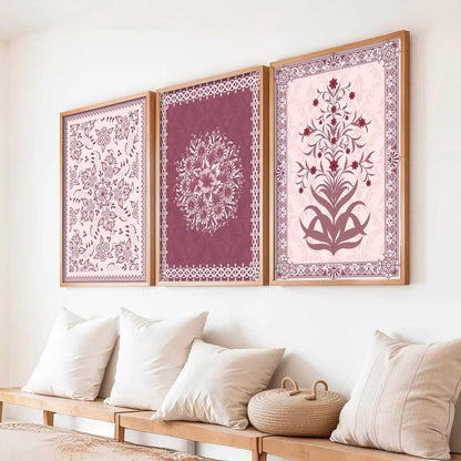 Traditional Wall  Art Paintings for Living Room - Wall Poster With frames