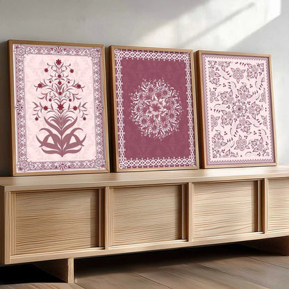 Traditional Wall  Art Paintings for Living Room - Wall Poster With frames