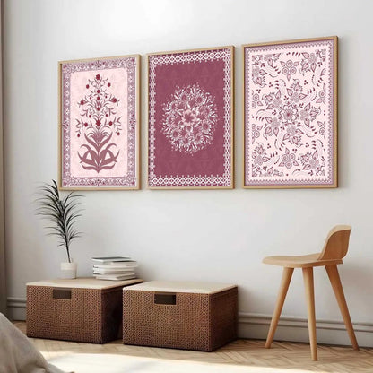 Traditional Wall  Art Paintings for Living Room - Wall Poster With frames