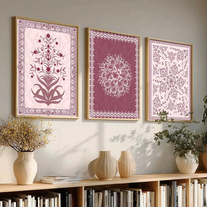 Traditional Wall  Art Paintings for Living Room - Wall Poster With frames