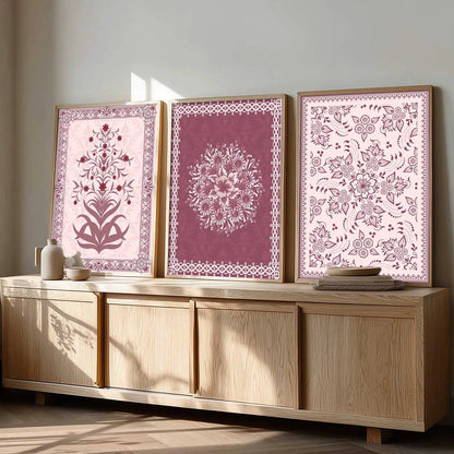 Traditional Wall  Art Paintings for Living Room - Wall Poster With frames