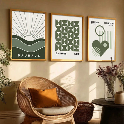 Boho Framed Wall Art Prints | Set of 3 | Home Decor