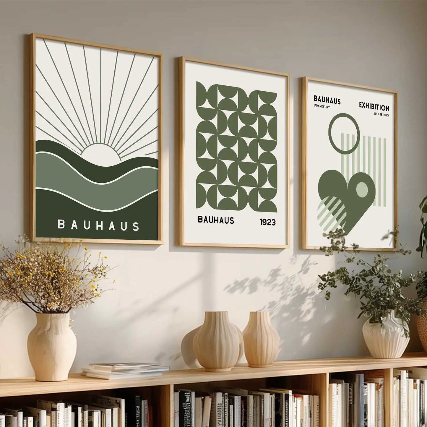 Boho Framed Wall Art Prints | Set of 3 | Home Decor