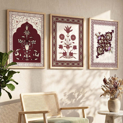 Traditional  Wall  Art Paintings for Living Room - Wall Poster With frames