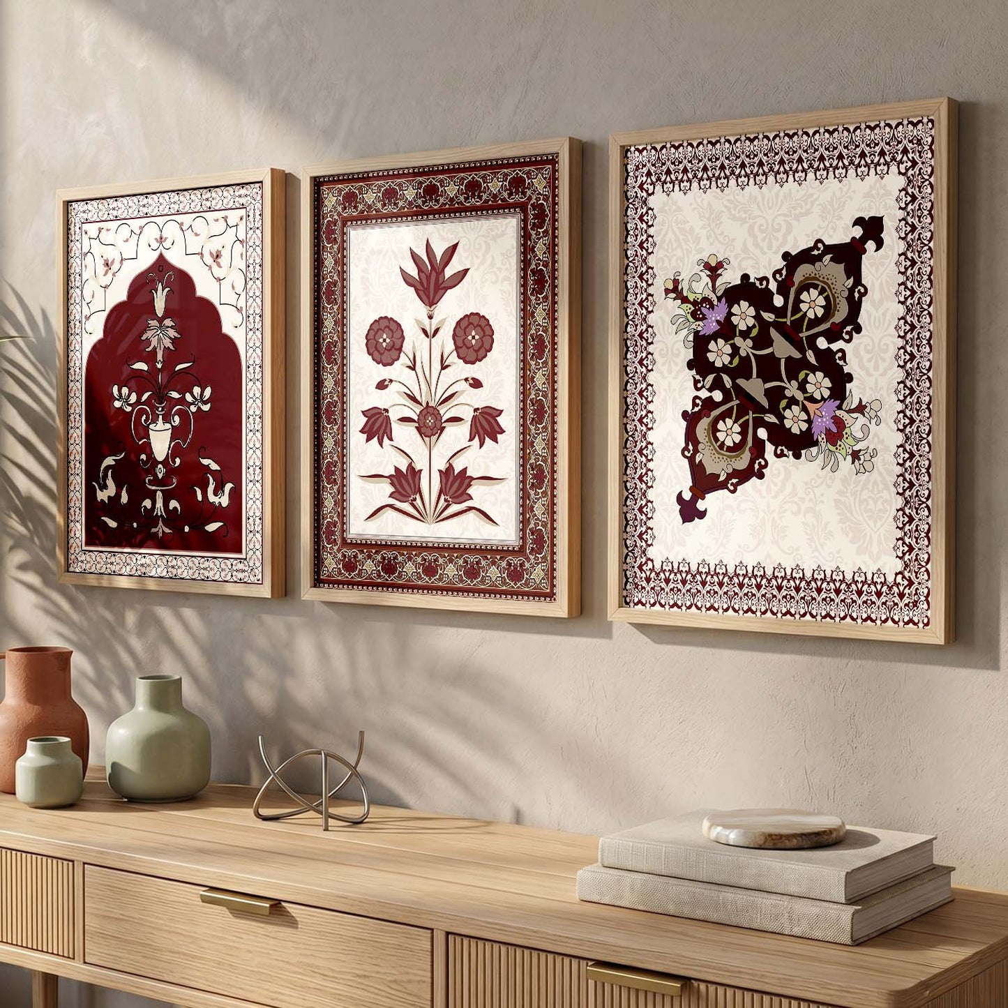 Traditional  Wall  Art Paintings for Living Room - Wall Poster With frames