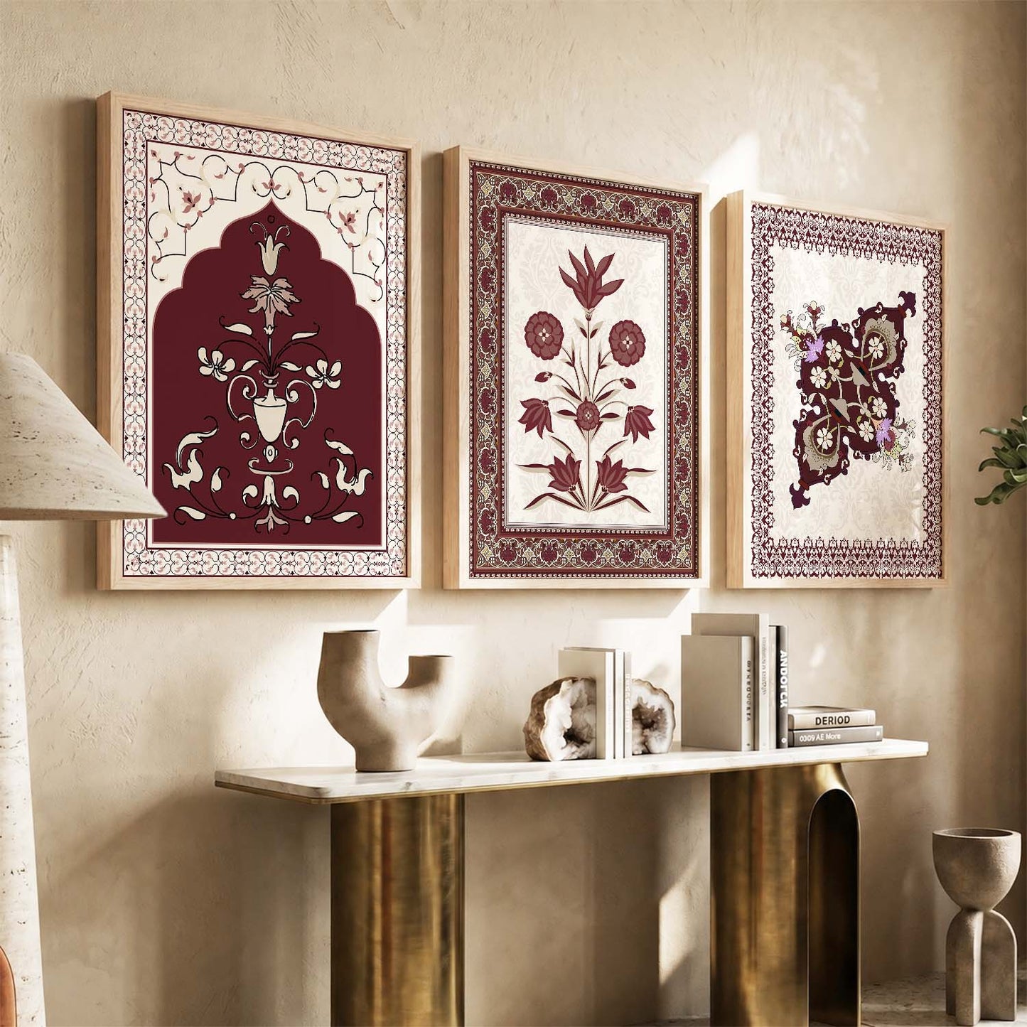 Traditional  Wall  Art Paintings for Living Room - Wall Poster With frames