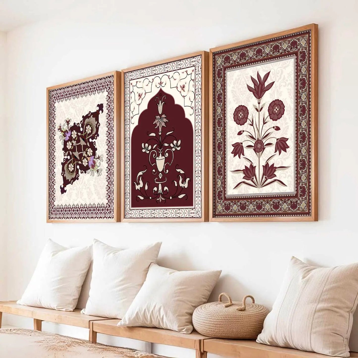 Traditional  Wall  Art Paintings for Living Room - Wall Poster With frames
