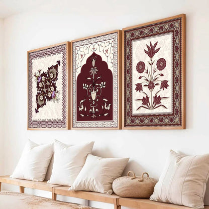 Traditional  Wall  Art Paintings for Living Room - Wall Poster With frames