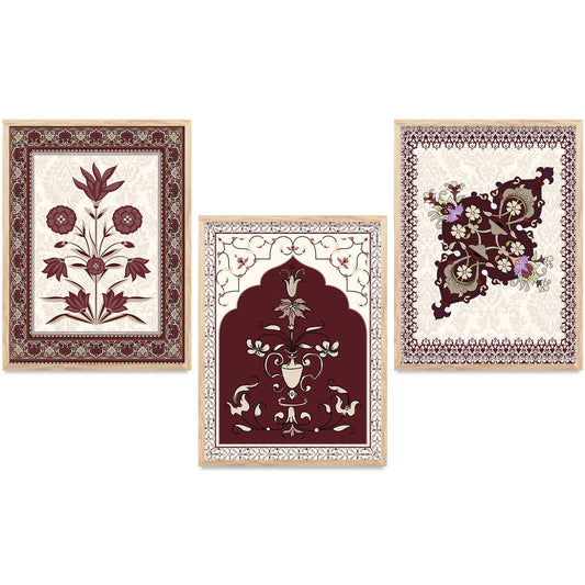 Traditional  Wall  Art Paintings for Living Room - Wall Poster With frames