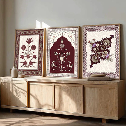 Traditional  Wall  Art Paintings for Living Room - Wall Poster With frames