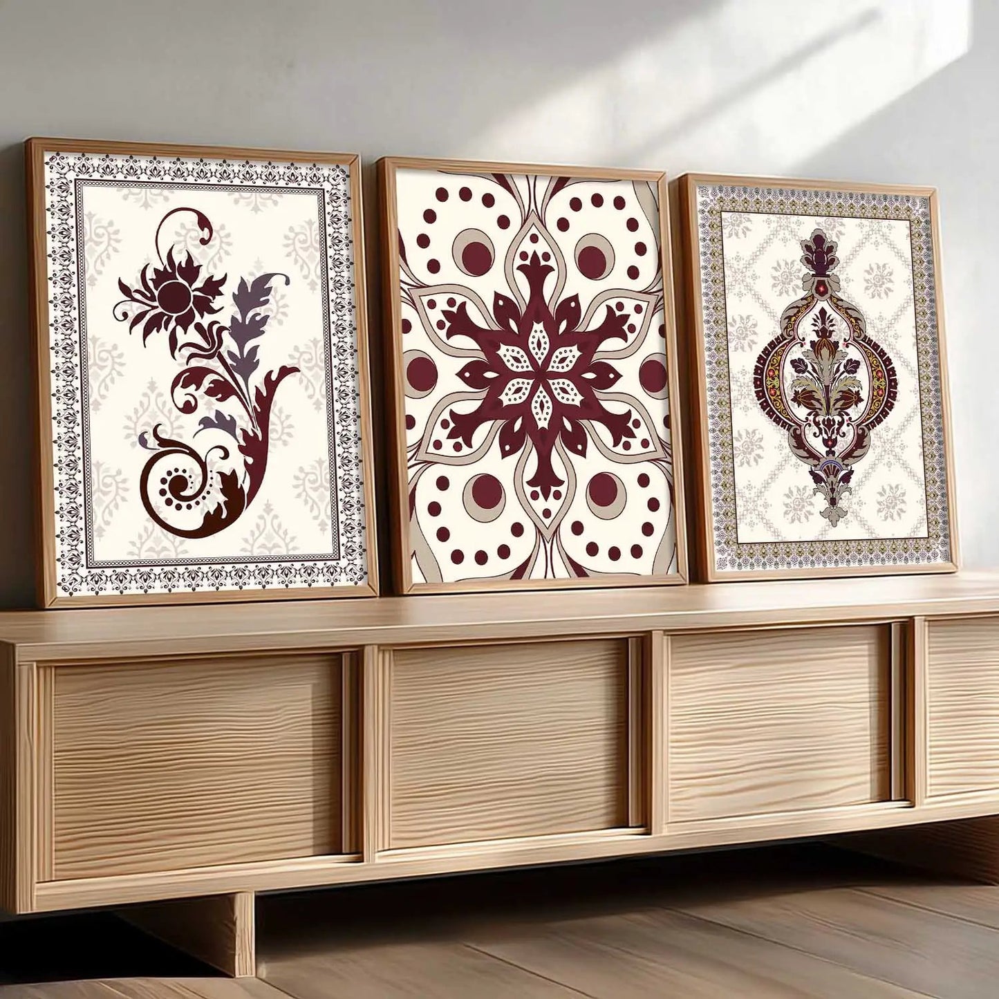 Traditional  Wall Art  Paintings for Living Room - Wall Poster With frames