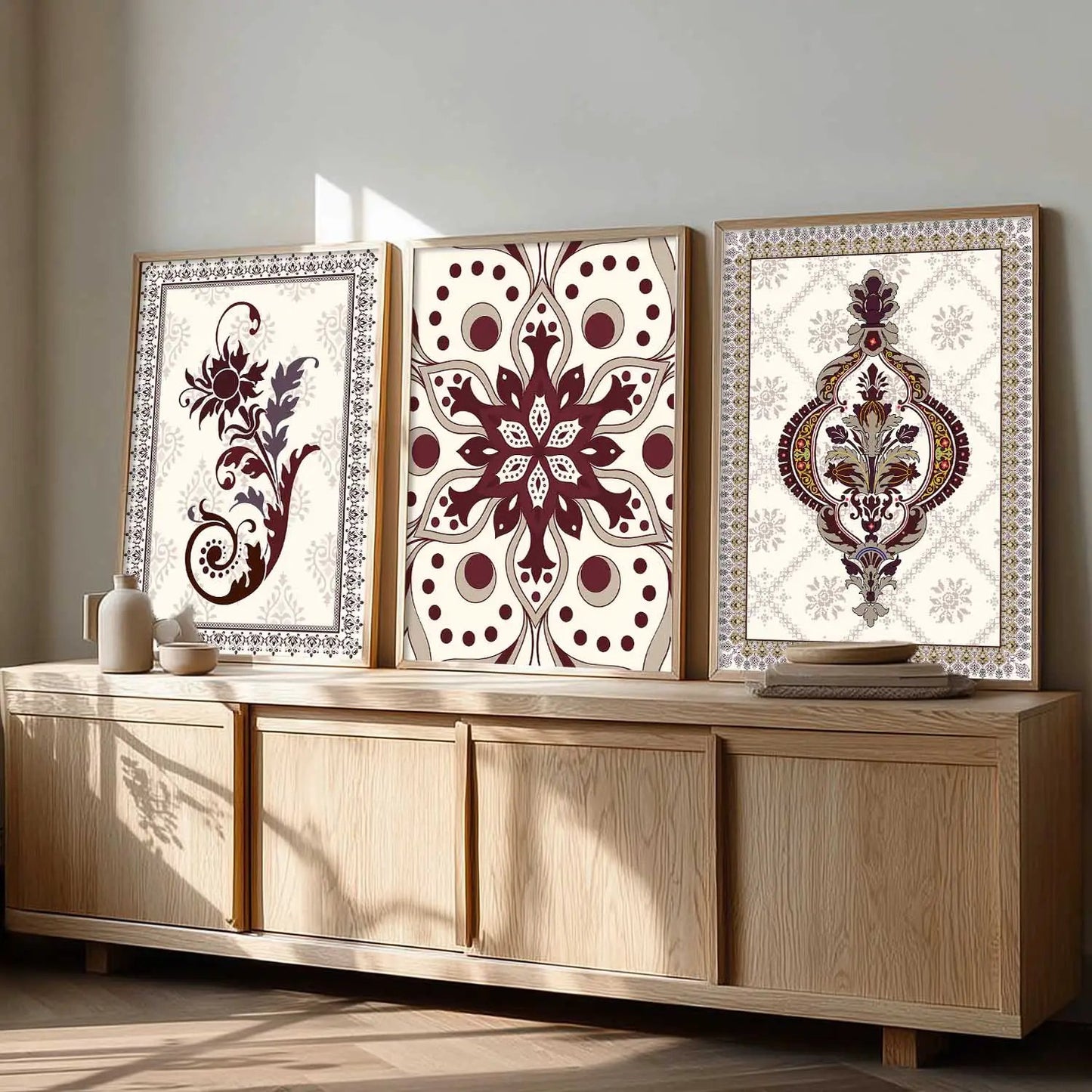 Traditional  Wall Art  Paintings for Living Room - Wall Poster With frames