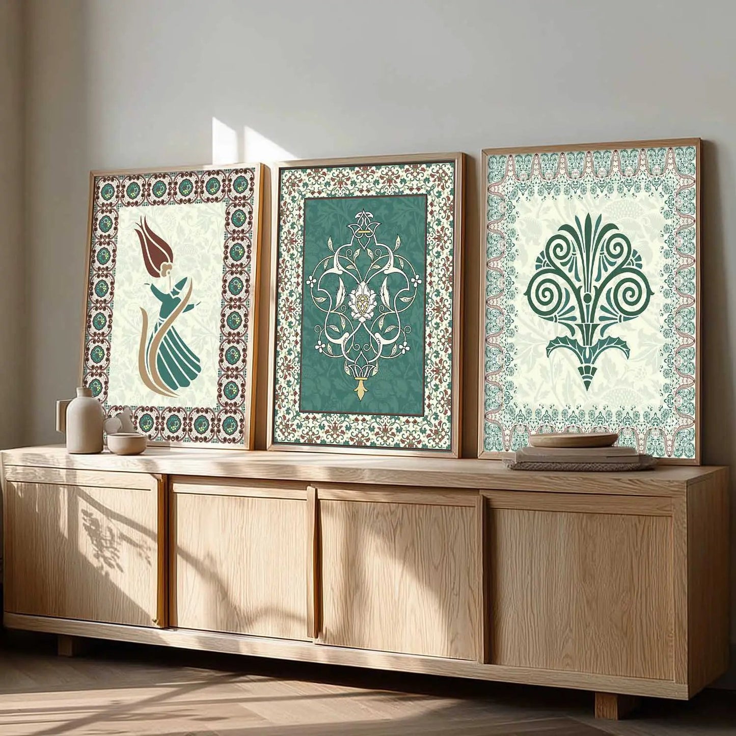 Traditional  Wall Art Paintings for Living Room - Wall Poster With frames
