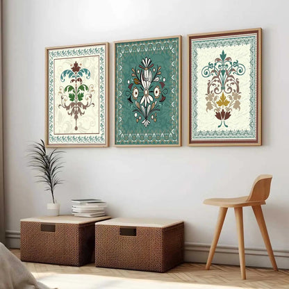 Traditional  Wall  Art Paintings for Living Room - Wall Poster With frames