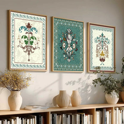 Traditional  Wall  Art Paintings for Living Room - Wall Poster With frames