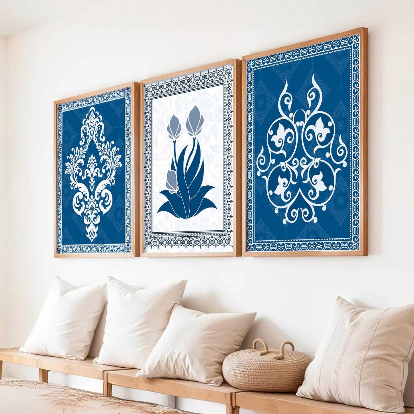 Traditional  Wall  Art  Paintings for Living Room - Wall Poster With frames