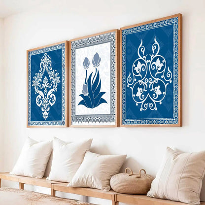 Traditional  Wall  Art  Paintings for Living Room - Wall Poster With frames
