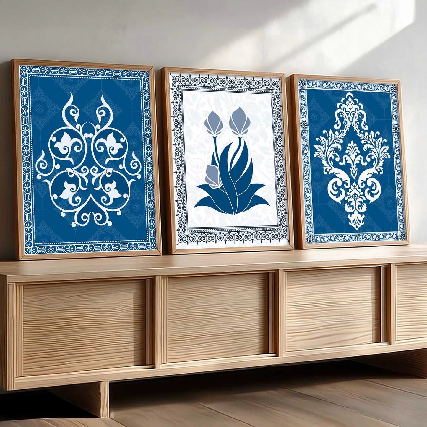 Traditional  Wall  Art  Paintings for Living Room - Wall Poster With frames