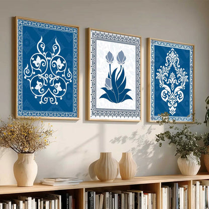Traditional  Wall  Art  Paintings for Living Room - Wall Poster With frames