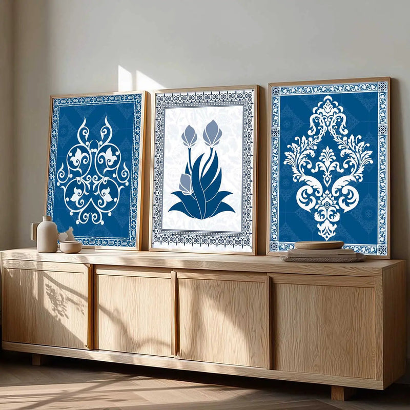 Traditional  Wall  Art  Paintings for Living Room - Wall Poster With frames