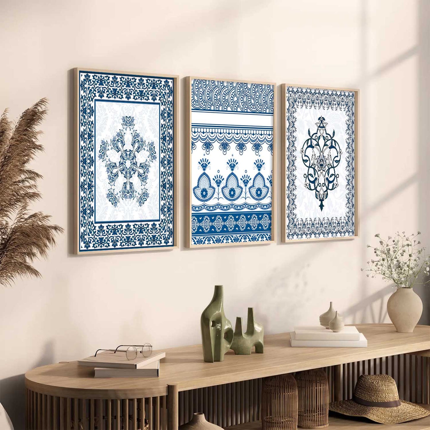 Traditional  Wall Art Paintings for Living Room - Wall Poster With frames