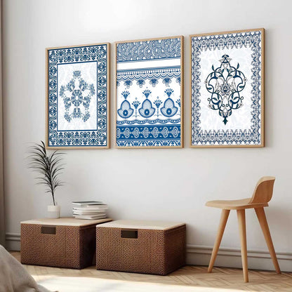 Traditional  Wall Art Paintings for Living Room - Wall Poster With frames