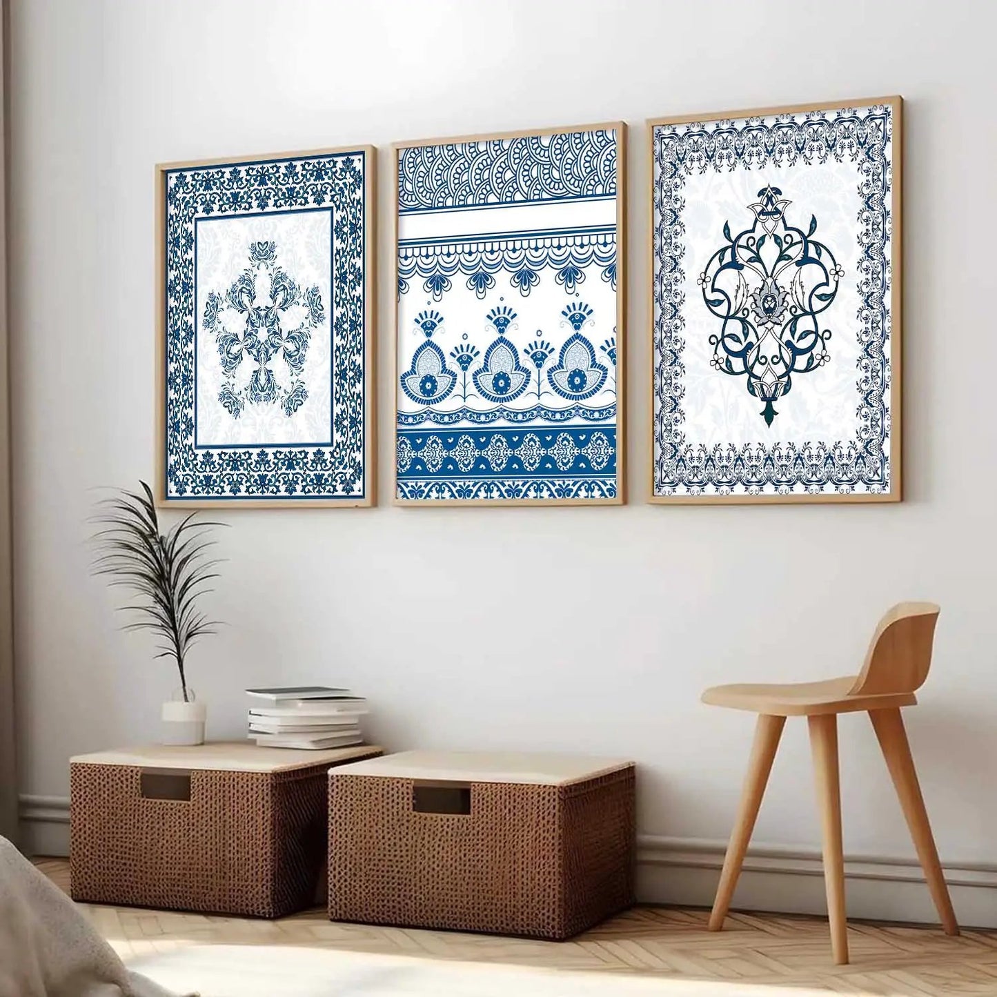 Traditional  Wall Art Paintings for Living Room - Wall Poster With frames